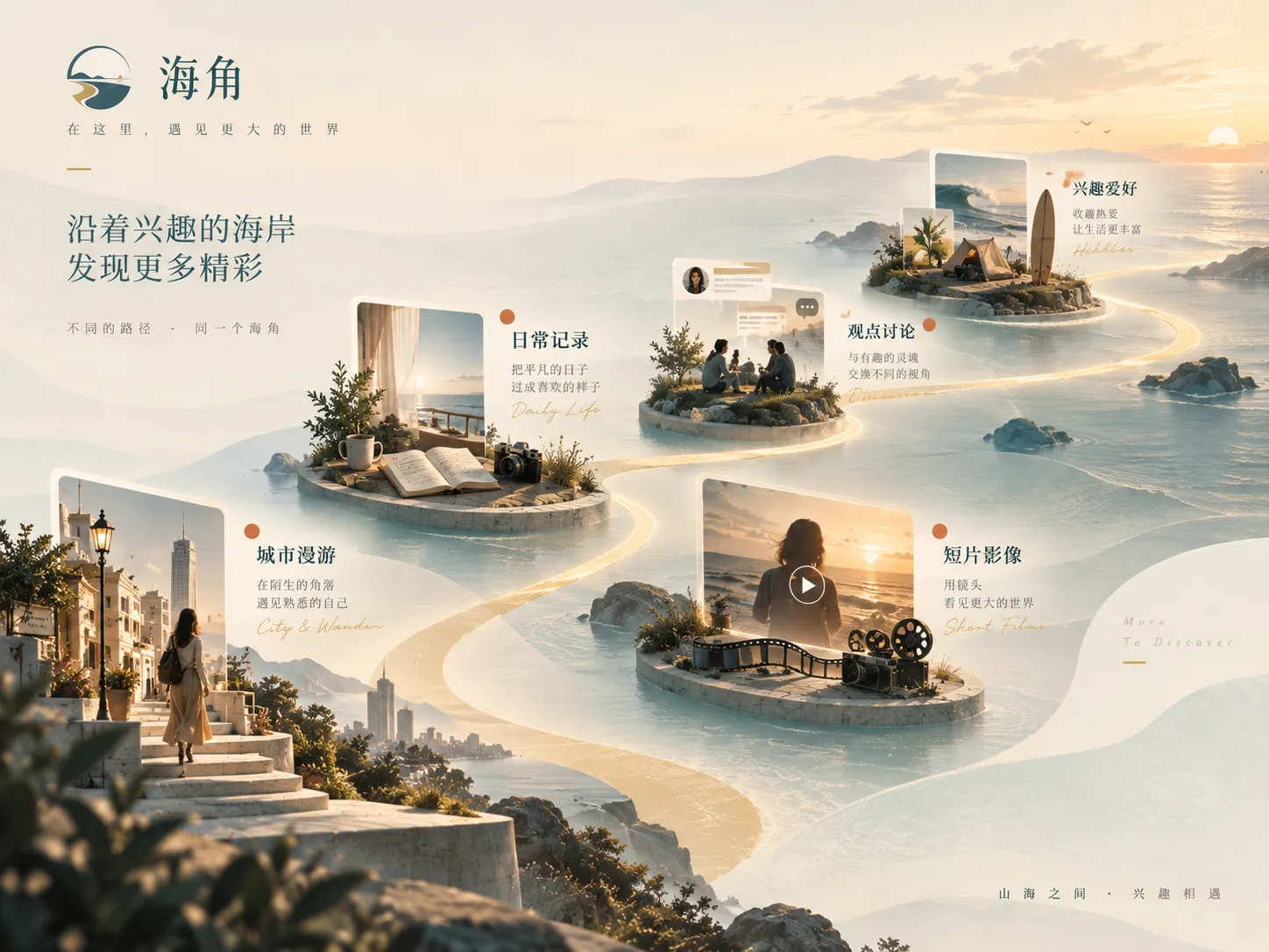 灯塔之后：傍晚的岸线观察